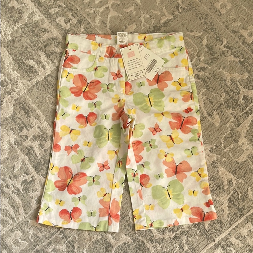 Janie and Jack NWT 2T butterfly Print Shorts